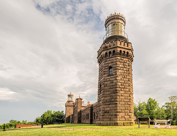 Twin LightHouse #1, Atlantic Highlands