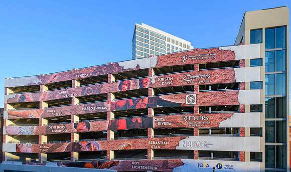 NBPAC Parking Garage Evening-2