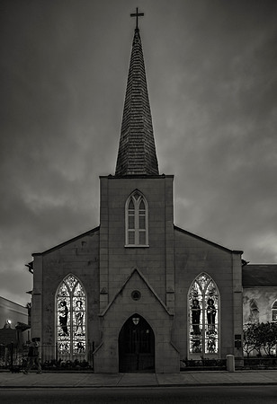St Augustine Church I B&W