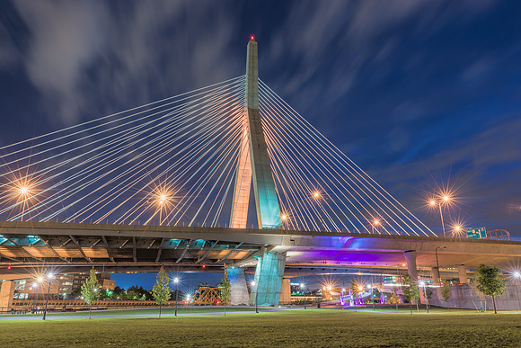 Leonard P Zakim Bunker Hill Bridge, Boston MA