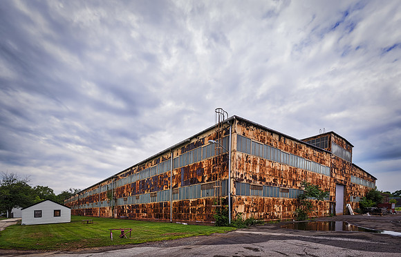 Old Philadelphia Navy Yard Warehouse