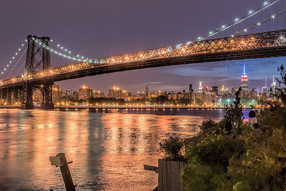 Williamsburg Bridge @ Night