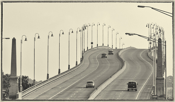 Victory Bridge Traffic, South Amboy, NJ