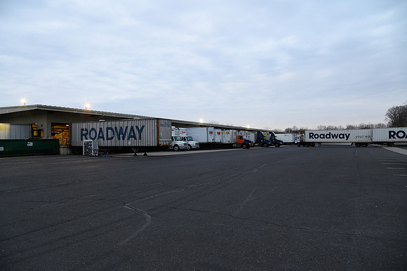 53 foot Trailer extending across driveway-6