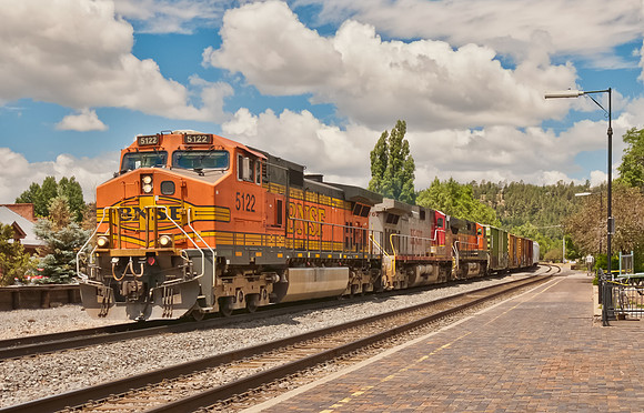 BNSF 5122 @ Flagstaff