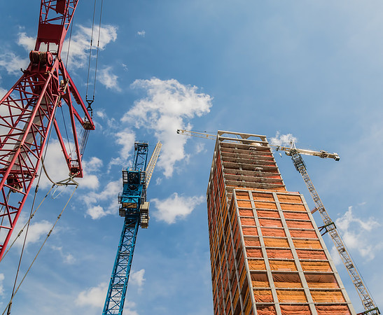 More Cranes & Building