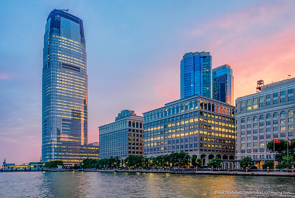 Exchange Plaza At Dusk