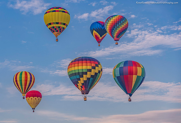 Balloons In Flight VII