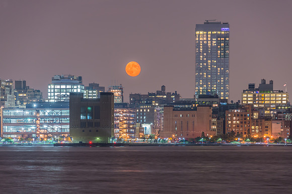 Moon Over Manhattan