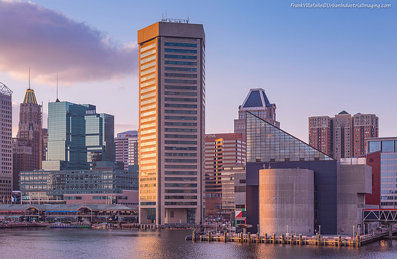 Inner Harbor Sunset
