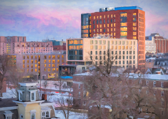 College Ave Twilight