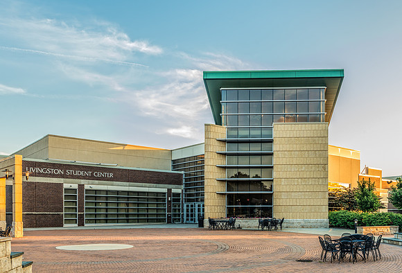 Livingston Student Center, Rear