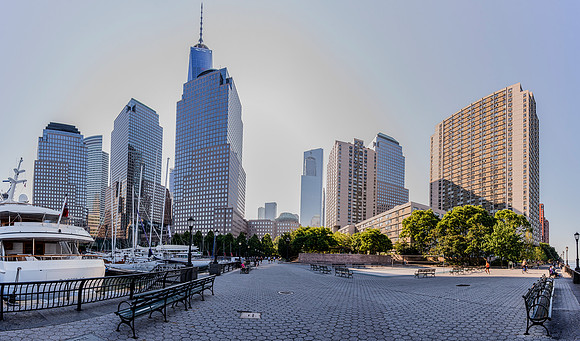 Battery City Park Pano
