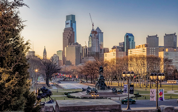 Phillie Skyline from Art Museum