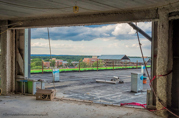 An Industrial Development- Window View