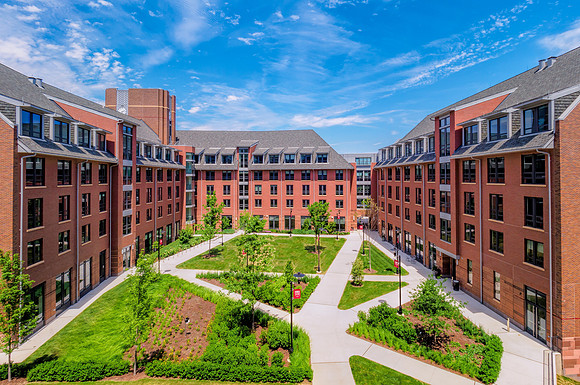 Honors College Courtyard