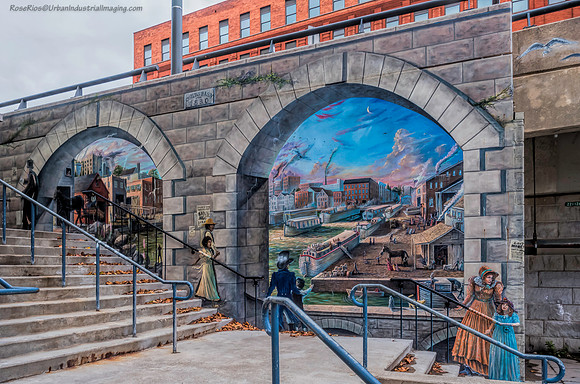 Genesee River Mural @ Rochester