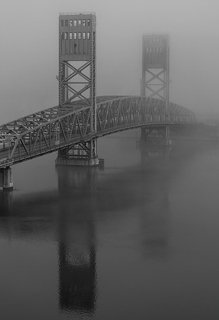 Foggy JAX Bridge_13x19