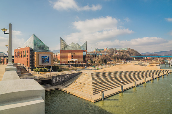 RiverWalk View From Walnut Street Bridge