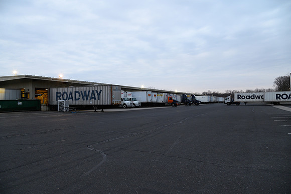 53 foot Trailer extending across driveway-4