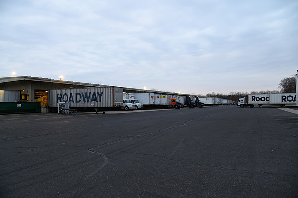 53 foot Trailer extending across driveway-2