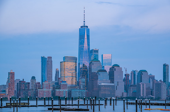 Lower Manhattan From Exchange Plaza-1
