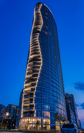 Newport HighRise at Night-1