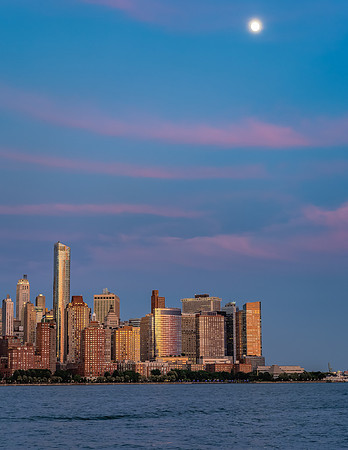 Moon Over Lower Manhattan-2