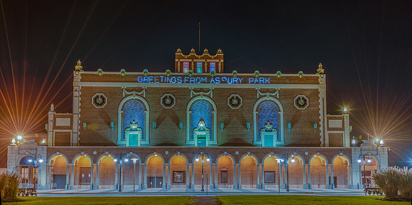 Asbury Park Convention Hall @ Night