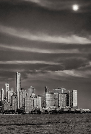 Moon Over Manhattan #6_13x19