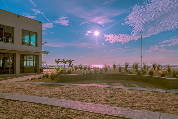 Early Boardwalk Stroll, Asbury Park, NJ
