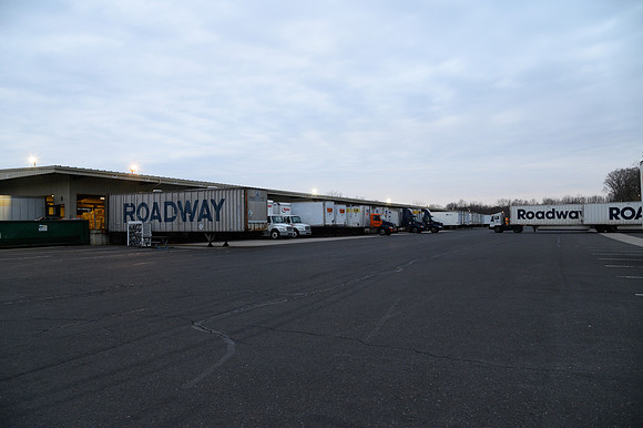53 foot Trailer extending across driveway-5