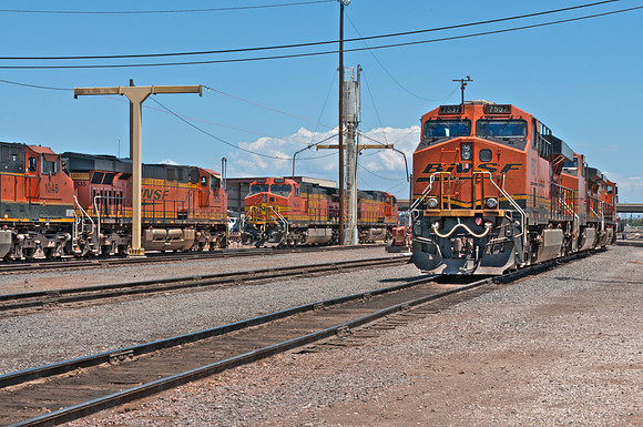BNSF Yard, Phoenix, AZ, 2012
