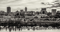 NB On The Raritan B&W Full Magic Hour