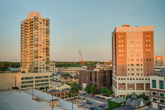 NB Parking Lot View