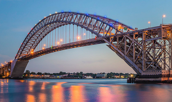 Bayonne at Twilight