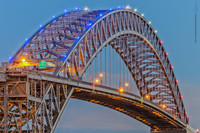 Bayonne Bridge @ Twilight From Ave A, Bayonne, NJ