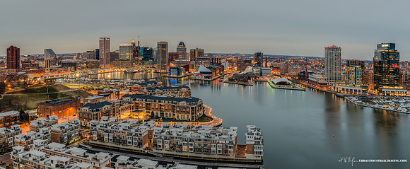 Baltimore Inner Harbor Panorama
