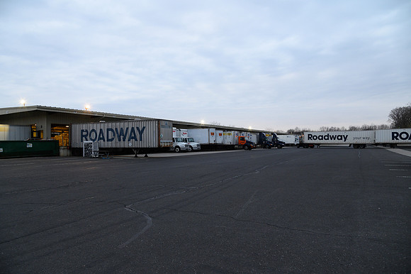 53 foot Trailer extending across driveway-7