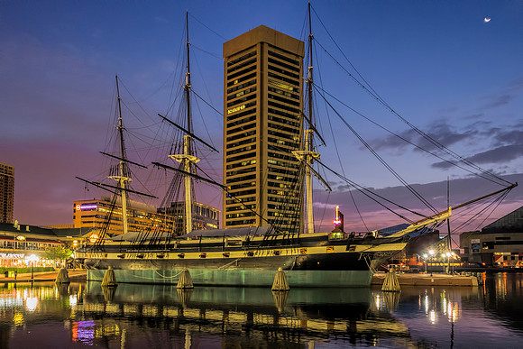 USS Constitution @ Dawn