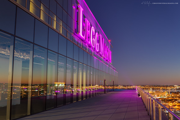 Legg Mason Balcony @ Night