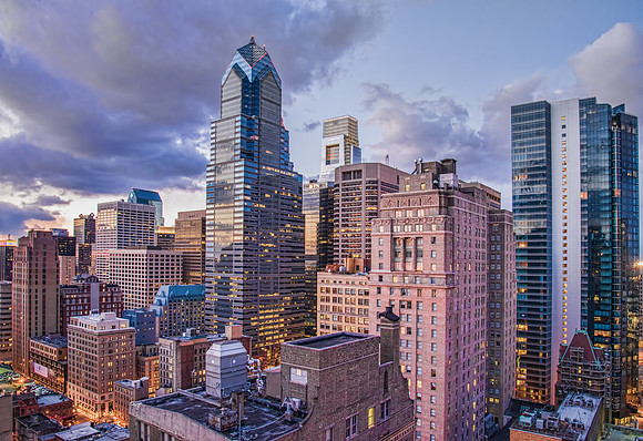 Center City Philadelphia @ Twilight