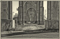 Under The OuterBridge B&W, Perth Amboy, NJ