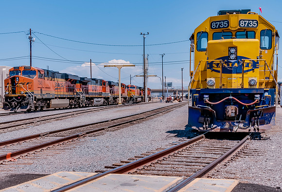 BNSF & Santa Fe_12x18