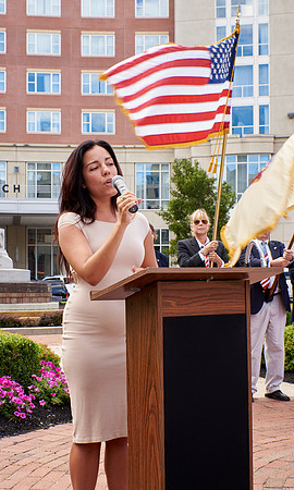 Statue Dedication National Anthem VI