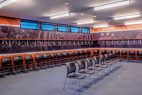 Princeton Lacrosse Locker Room