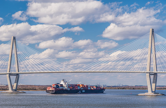 Zim Barcelona @ Charleston Harbor