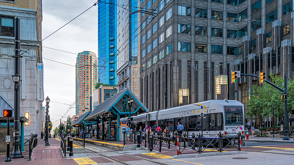 Exchange Place LR Station-1