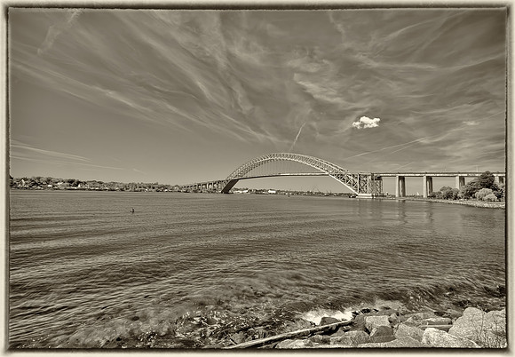 Bayonne Bridge #3 B&W, Bayonne, NJ