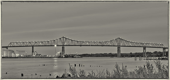 OuterBridge Crossing #2 B&W, Staten Island, NY